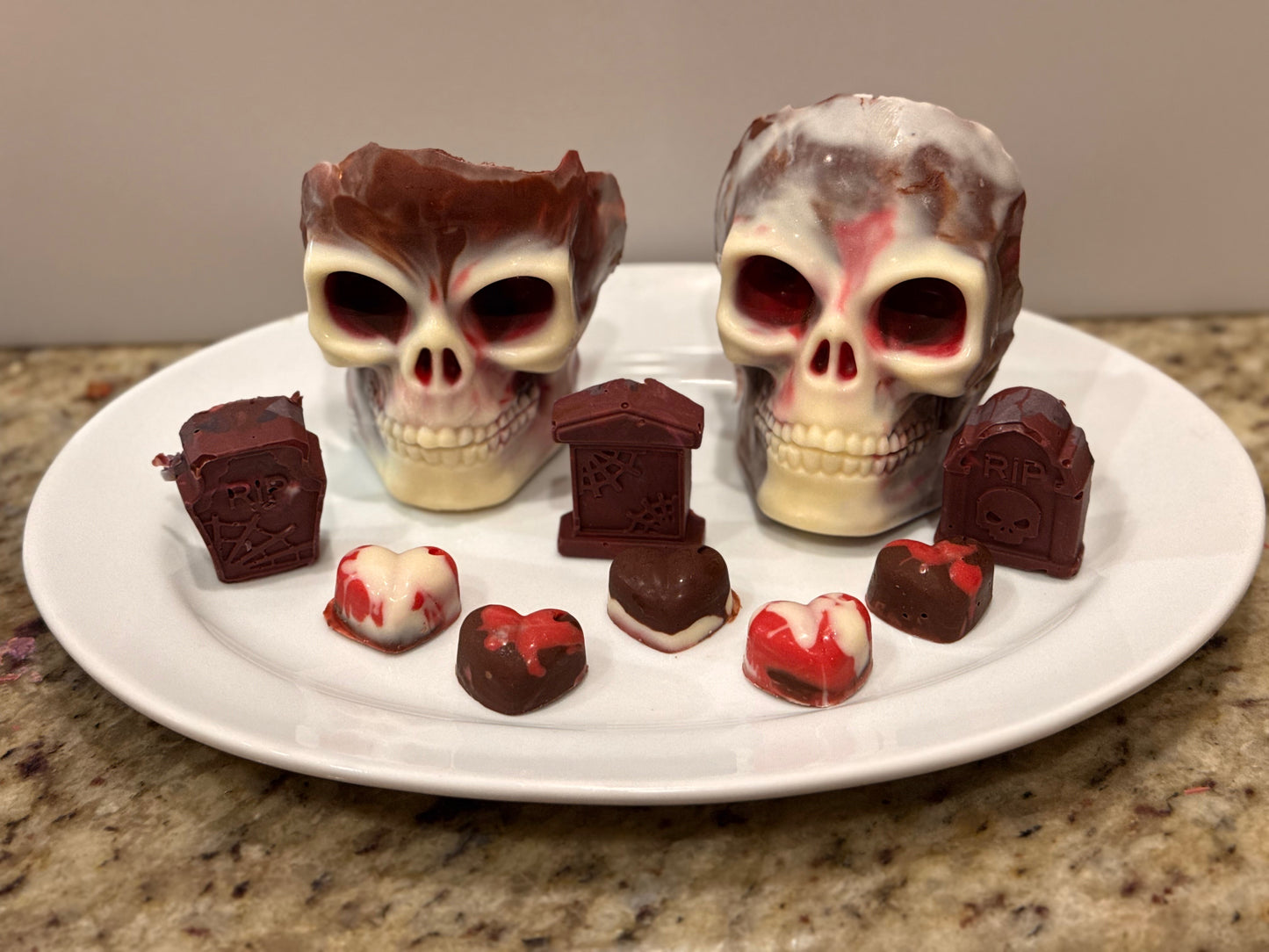 Chocolate Skulls